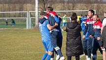 Frenštát  prohrál gólem v nastavení. Foto: Lubomír Mazoch