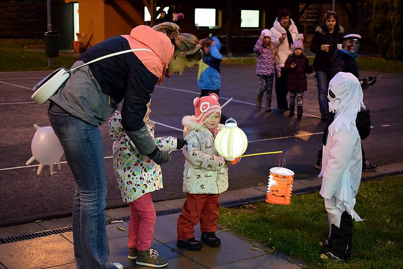 Halloweenská akce nechyběla ve Slatině ani letos.