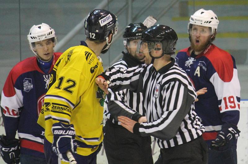 HC Tatra Kopřivnice - Draci Šumperk 3:2 SN (1:0, 1:0, 0:2 – 0:0, 1:0)