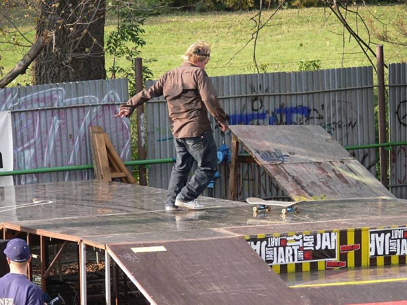 Novojičínský skatepark v sobotu přivítal závodníky.