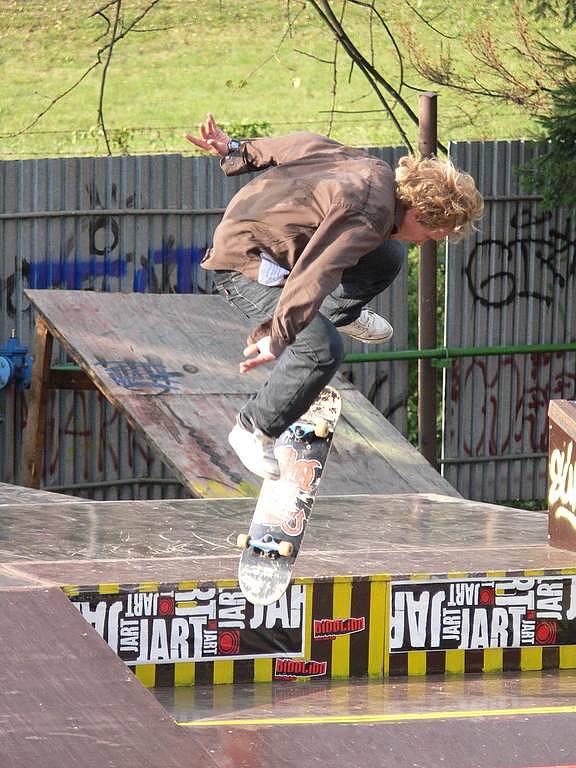 Novojičínský skatepark v sobotu přivítal závodníky.