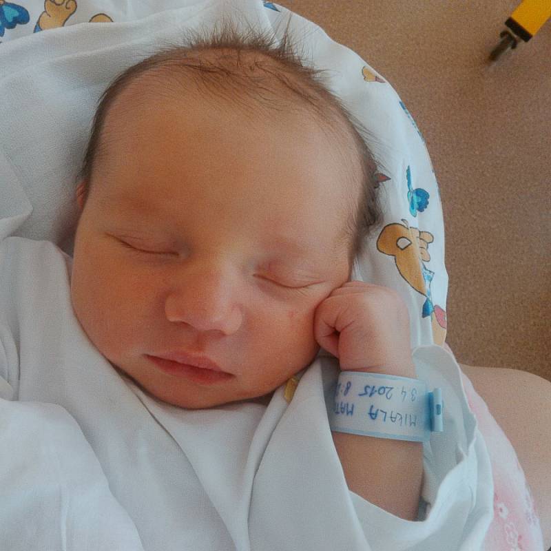 MATOUŠ MIKALA, Kopřivnice, nar. 3. 4. 2015, 48 cm, 3,71 kg. Nemocnice Nový Jičín. 