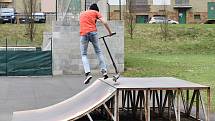 Skatepark se bude opravovat.