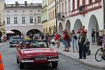 Jednou ze zastávek 17. ročníku Beskyd Rallye Turzovka bylo i novojičínské Masarykovo náměstí.