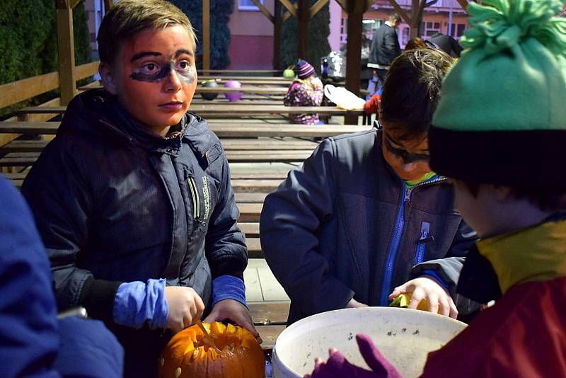 Halloweenská akce nechyběla ve Slatině ani letos.