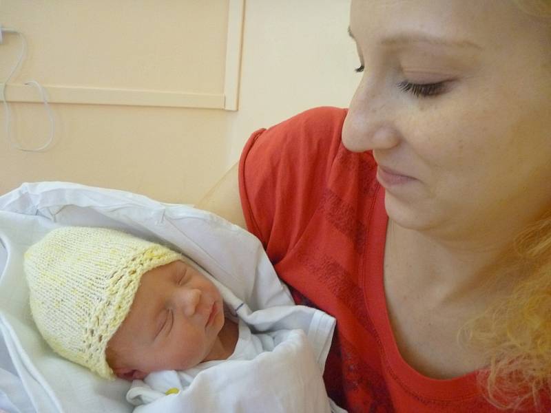 SAMANTHA CHYTRÁ, Kopřivnice, nar. 15. 1. 2013, 45 cm, 2,39 kg. Nemocnice Nový Jičín.