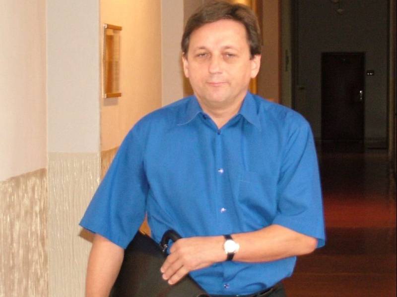 Milan Bortel u Okresního soudu v Novém Jičíně. 