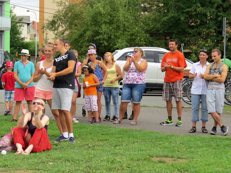 Sobotní slavnostní otevření nového workoutového hřiště v Příboře.