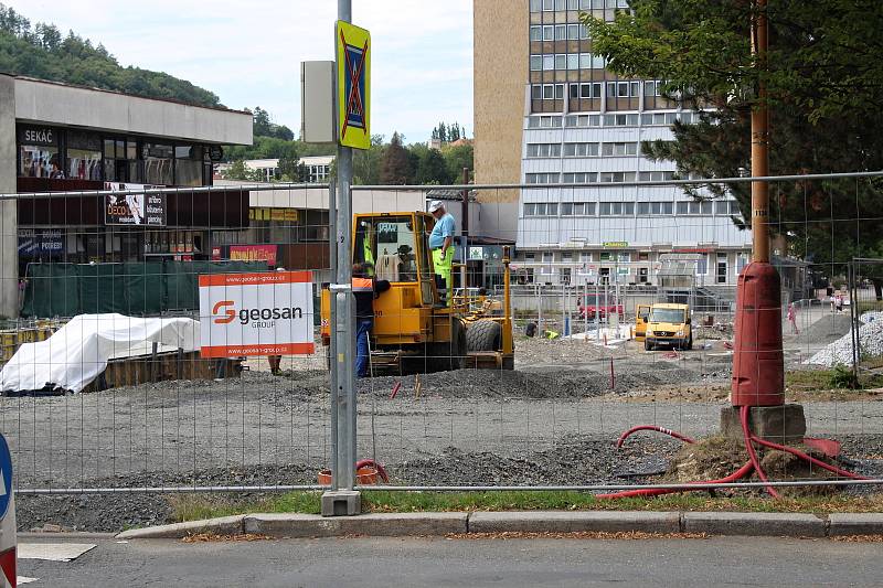 Rekonstrukce centra Kopřivnice.