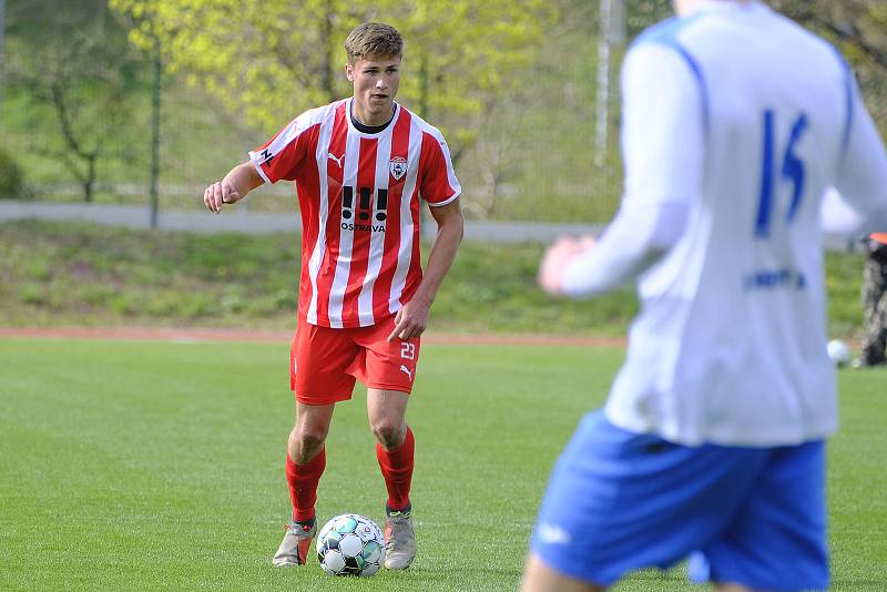 Nový Jičín - MFK Vítkovice 0:2 (18. kolo divize F, 16. 4. 2022).