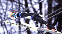 Přestože frenštátský skokan na lyžích, Vladimír Struhár, získal letos první body ve Fis Cupu, české juniorské reprezentaci se celkově na Slovensku přílíš nedařilo. Ilustrační foto.
