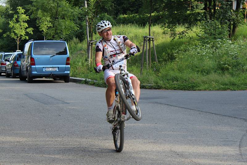 Kopřivnický drtič - vyjížďka, jejíž maximální trasa měří 130 kilometrů, se uskutečnila v sobotu 15. července. Zúčastnilo se na sedm stovek cyklistů.