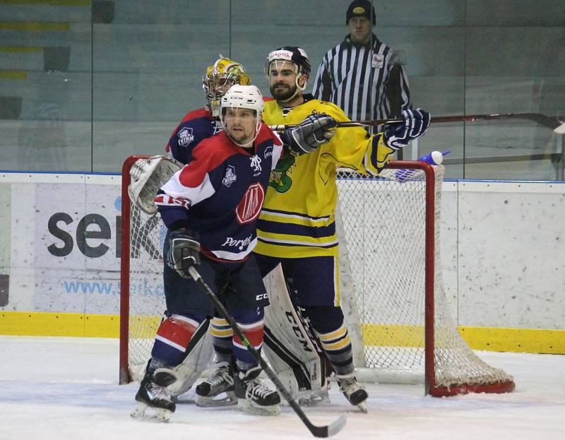 HC Tatra Kopřivnice - Draci Šumperk 3:2 SN (1:0, 1:0, 0:2 – 0:0, 1:0)