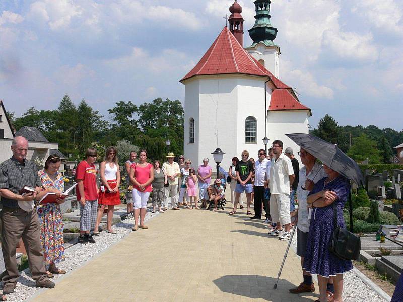 V rámci oslav Dne obce v Sedlnici otevřeli hřbitov po rozsáhlé rekonstrukci.