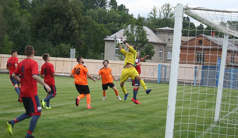 Fotbalisté Fulneku doma nestačili na Hlubinu.