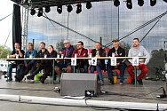 Součástí 13. ročníku Bůčekfestu v Sedlnicích byla v sobotu 28. září také soutěž v pojídání chilli.