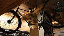 Zahájení výstavy jízdních kol v Muzeu Bílovec, 23. ledna 2023.