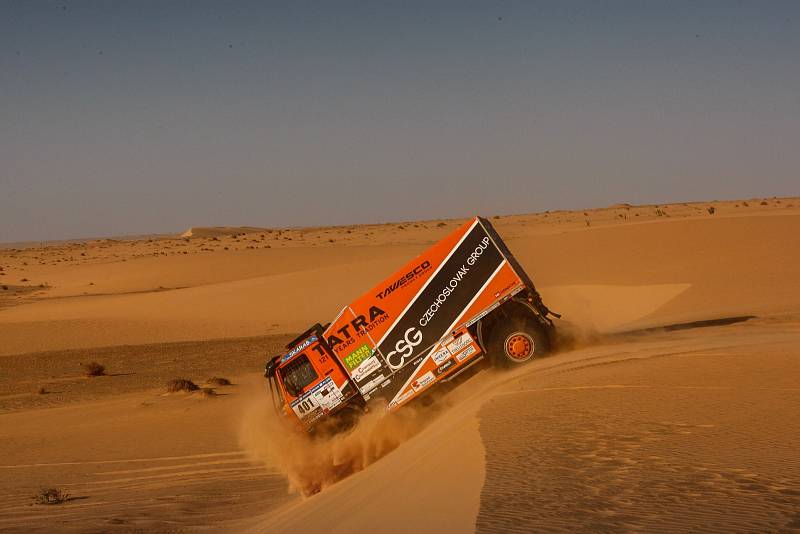 Tomáš Tomeček z Příbora v závodu Africa Eco Race 2018 vybojoval 2. místo.