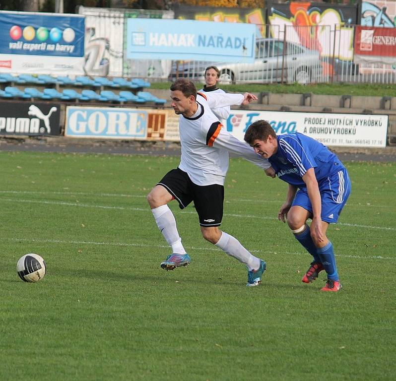 Snímky z utkání FK Nový Jičín – Lokomotiva Petrovice 2:1 (1:1).