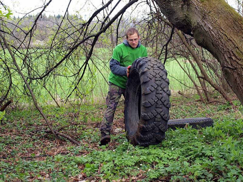 Jarní očista Palackého potka 2015.