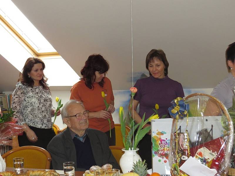 Uživatel Domova Odry, pan Ferdinand Poulíček, slaví v těchto dnech významné životní jubileum. 