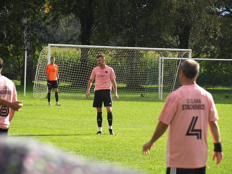 Zápas 6. kola I.B třídy, skupiny D, Skotnice - Stachovice 2:1, které se hrálo v Mošnově.