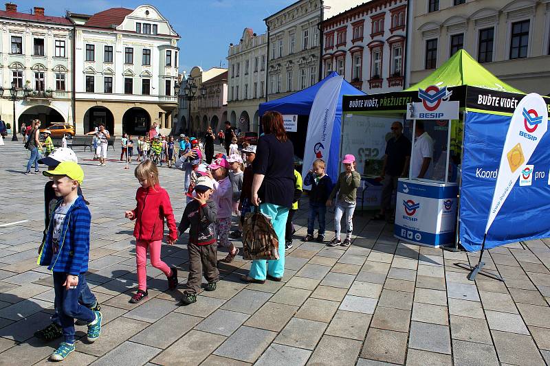 Den bez úrazu 2018 se uskutečnil ve středu 6. června dopoledne na Masarykově náměstí v Novém Jičíně.