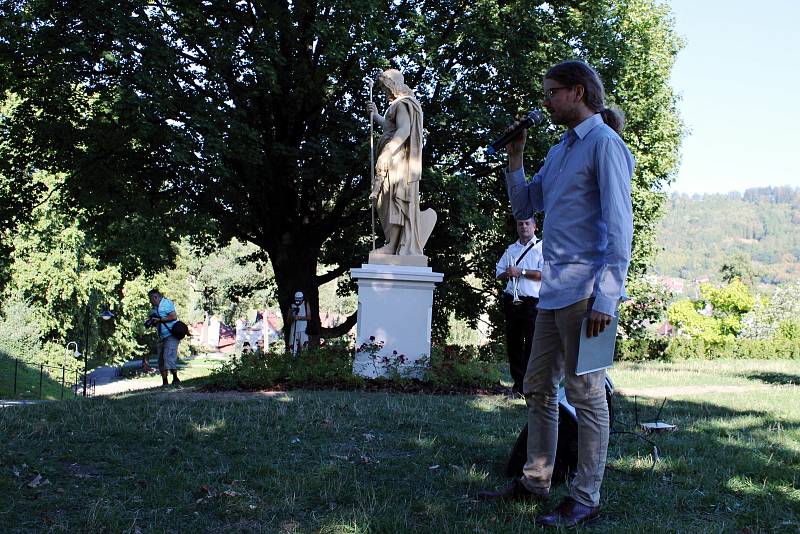 Socha Jupitera prošla náročnými restaurátorskými úpravami.