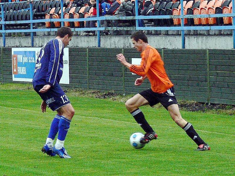 Hráči Fulneku nestačili ve 12. kole Moravskoslezské ligy na Sulko Zábřeh a prohráli 0:2.