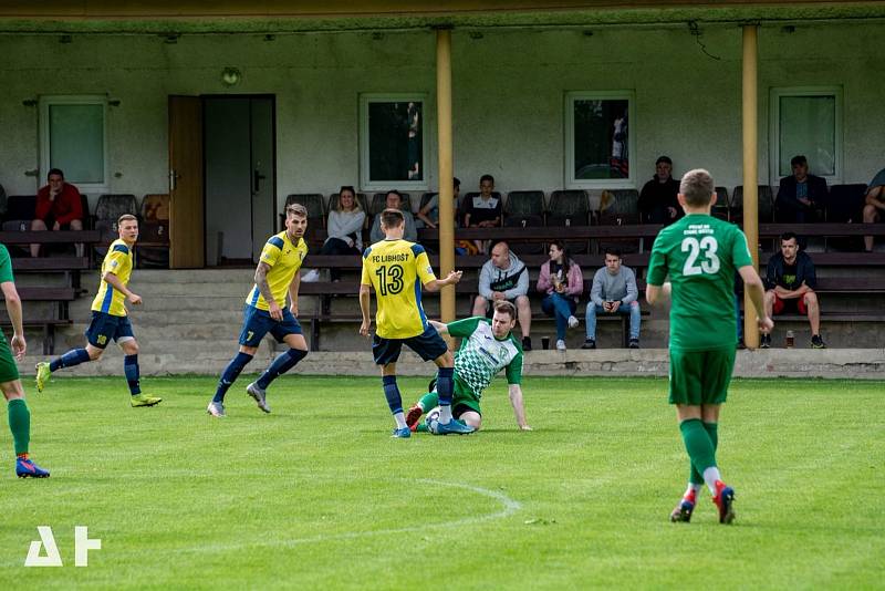 Zápas 23. kola fotbalové I.A třídy, skupiny B, Libhošť - Staré Město 3:1. Foto: FC Libhošť