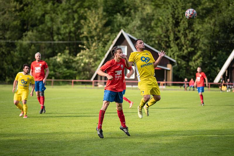 Zápas 26. kola I.B třídy, skupiny D, Ostravice - Tichá 0:1. Foto: SK TIchá