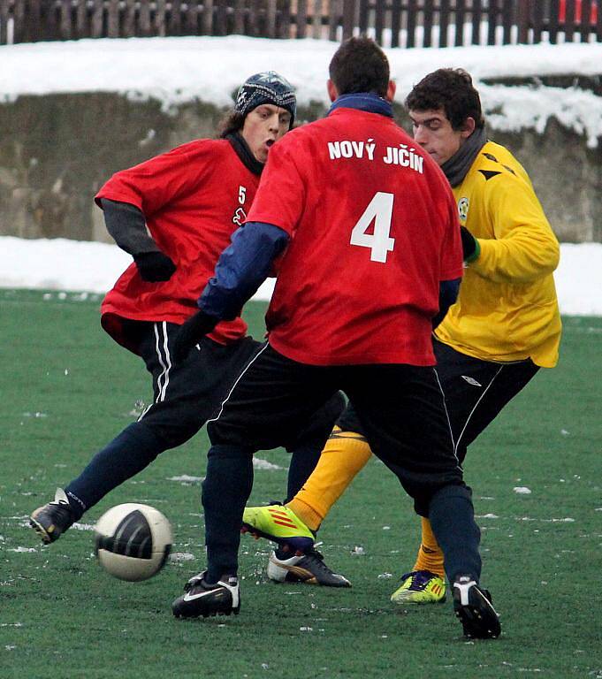 Fotbalisté Nového Jičína doma podlehli Hlučínu.