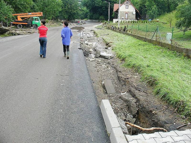 Povodně v Novém Jičíně-Životicích očima čtenářů.