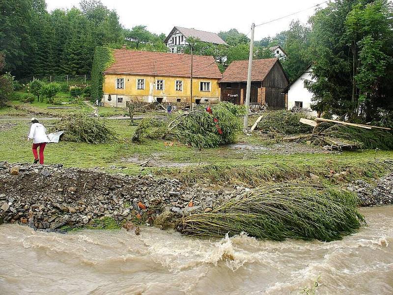 Povodně v Novém Jičíně-Životicích očima čtenářů.