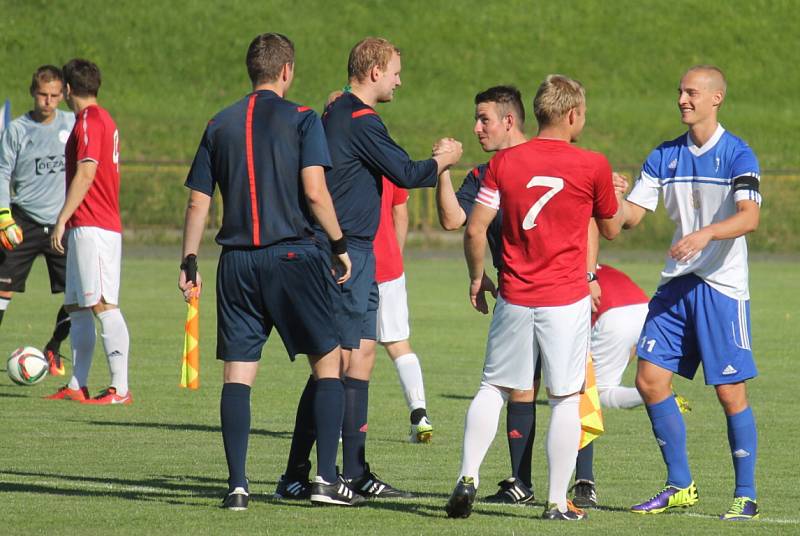 Divize E, 4. kolo:  FK Nový Jičín – TJ Valašské Meziříčí 0:2 (0:0) 