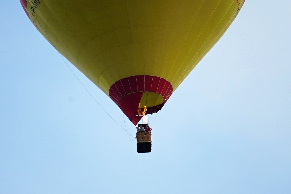 Novojičínský deník | Horkovzdušný balon nad Odrami | fotogalerie