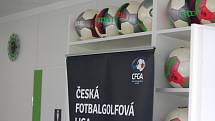 Fotbalgolfové hřiště v Rybí. 