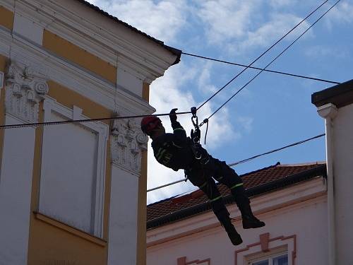 Den složek integrovaného záchranného systému v Novém Jičíně.