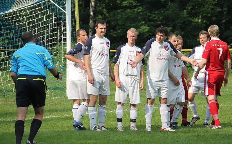 Snímky z utkání TJ PETŘVALD NA MORAVĚ – SK ŠENOV 2:2 (2:1).