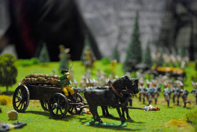 Diorama se stovkami cínových vojáčků bude největší atrakcí nově vznikající expozice Generál Laudon v Novém Jičíně, kde významný vojevůdce roku 1790 zemřel.