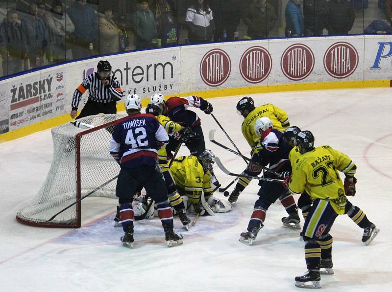 HC Tatra Kopřivnice - Draci Šumperk 3:2 SN (1:0, 1:0, 0:2 – 0:0, 1:0)