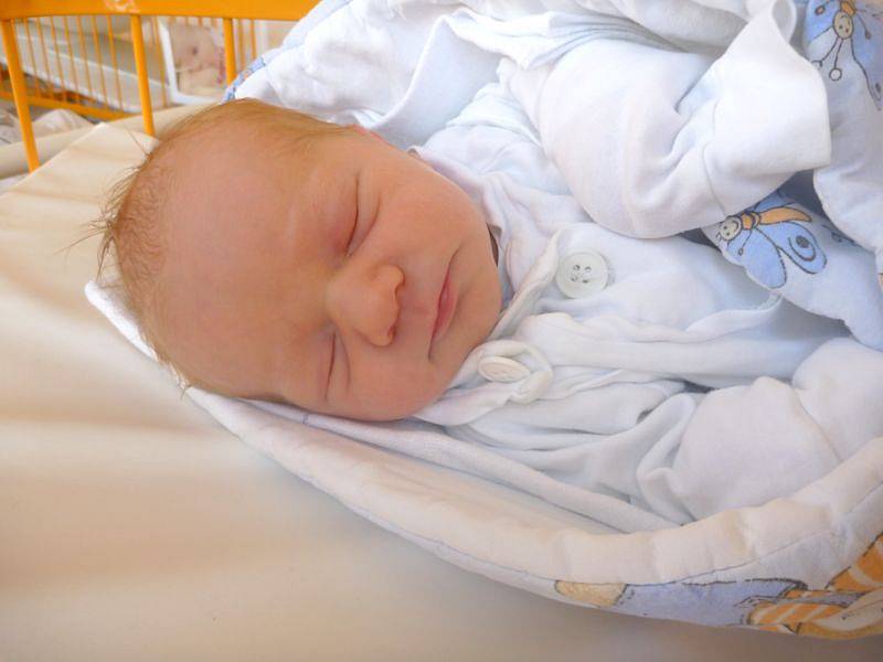 ALFIE KOLEK, Příbor, nar. 8. 8. 2017, 48 cm, 2,60 kg. Nemocnice Nový Jičín.