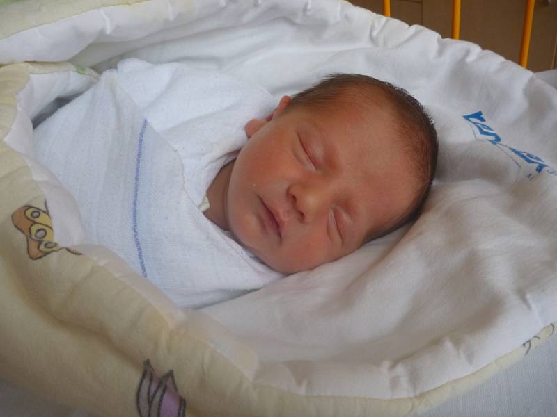 THEODOR NÁLEPA, Příbor, nar. 1. 10. 2016, 43 cm, 2,38 kg. Nemocnice Nový Jičín.