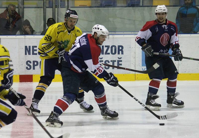 HC Tatra Kopřivnice - Draci Šumperk 3:2 SN (1:0, 1:0, 0:2 – 0:0, 1:0)