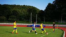 Zápas 4. kola fotbalové I.B třídy, skupiny D FC Kopřivnice - FK Tísek 5:0, hráno 21. srpna 2021.