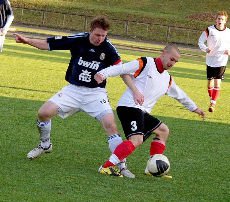 Fotbalisté Nového Jičína doma porazili Lískovec 3:1. 