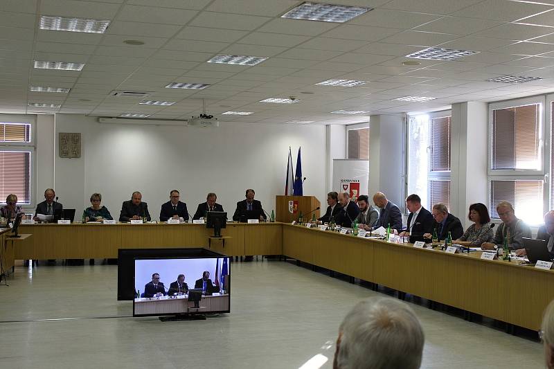 Ustavující zasedání Zastupitelstva města Kopřivnice 20. října 2022.