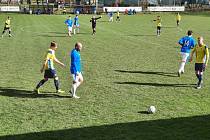 Zápas 17. kola fotbalové I.A třídy, skupiny B, Libhošť - Řepiště 1:2.