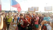 Na demonstraci na Letné v Praze v neděli 23. června jeli také lidé z Novojičínska a okolí.