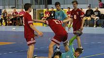 Premiérový ročník mezinárodního mládežnického turnaje Laudon Handball Cup v Novém Jičíně. 